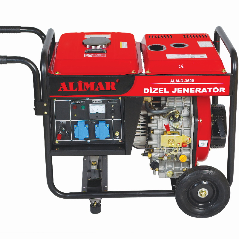 Генератор дизельний ALIMAR 1 фаза (220В), 2,8кВт, (ALM D 3600)